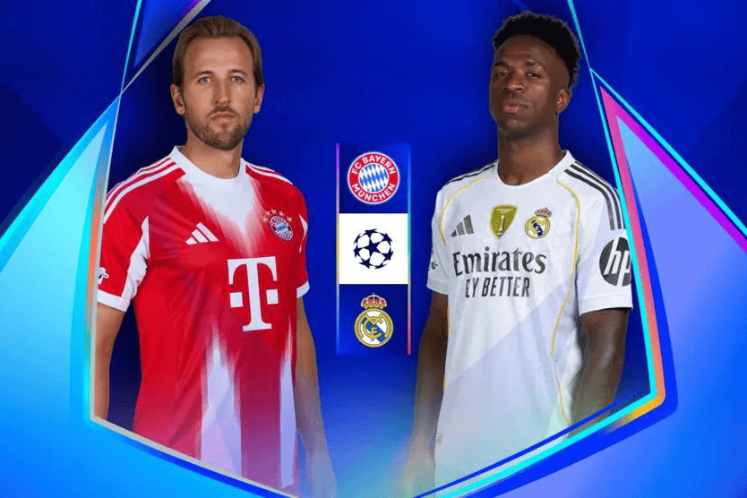欧冠前瞻：拜仁慕尼黑VS皇家马德里